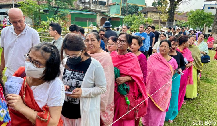 Lok Sabha election: Repolling underway at 11 polling stations in Manipur - Vimarsana News